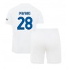 Inter Milan Benjamin Pavard #28 Auswärtstrikot 2023-24 Kurzarm (+ kurze hosen)